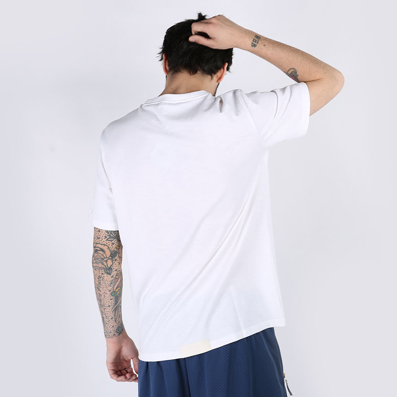 мужская белая футболка PUMA Pull Up SS Tee 59874004 - цена, описание, фото 5